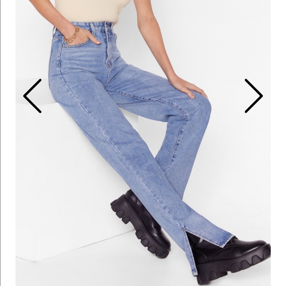 Slit Denim Jeans - Spring 2020
